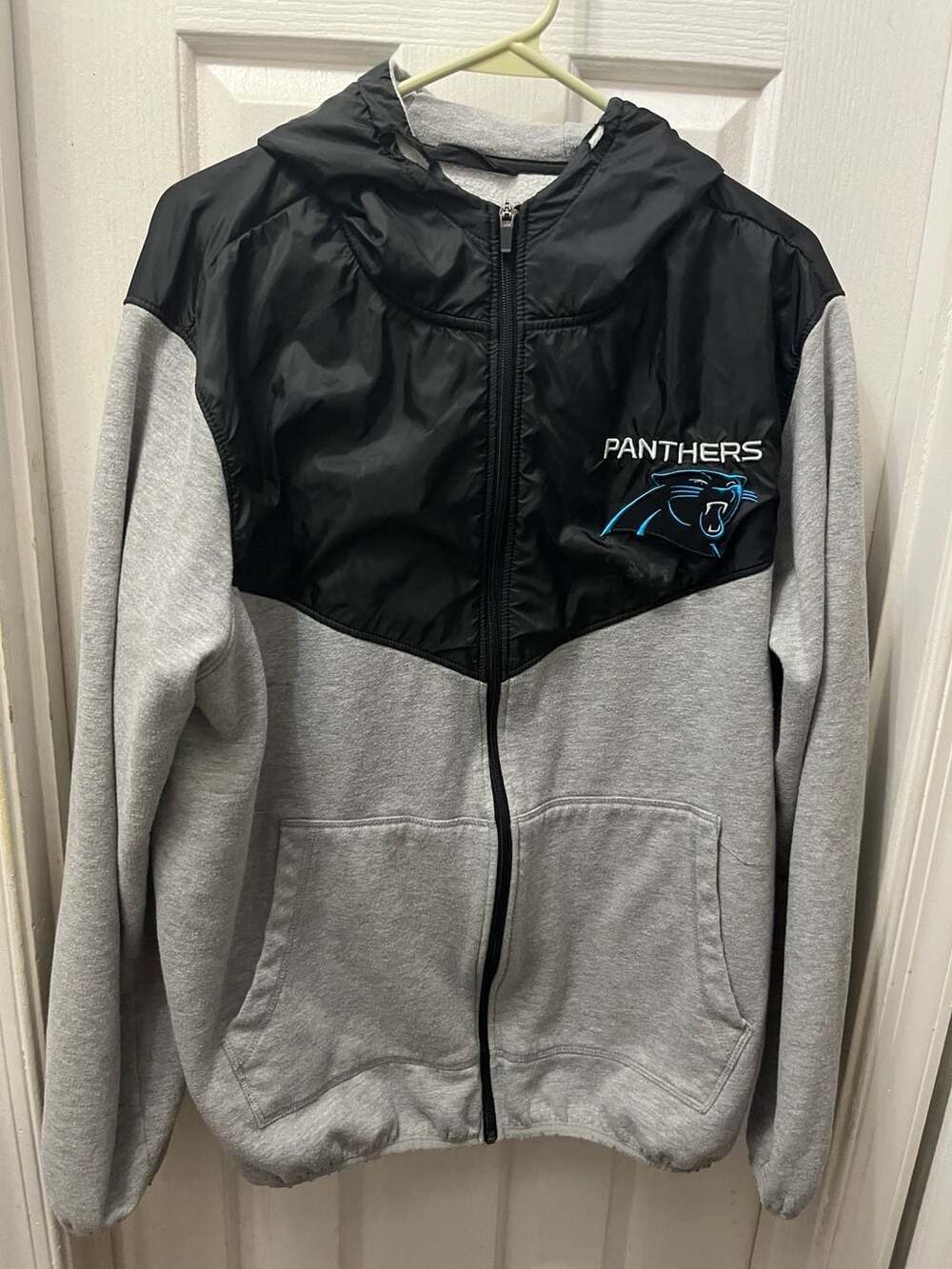 Carolina Panthers Full Zip Hoodie Jacket